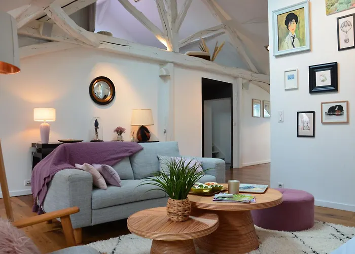 Grand Loft 110m Coeur Historique Et Parking Prive Rare